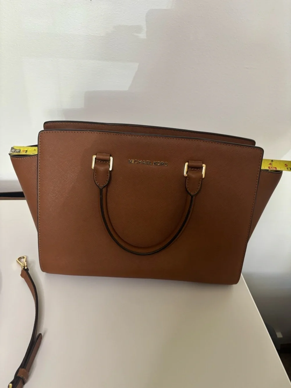 MICHAEL KORS Selma Satchel Purse - Picture 12 of 16